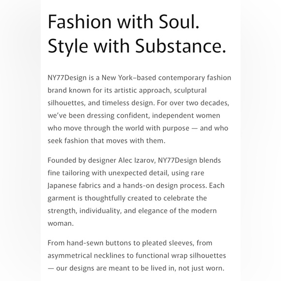 NY 77 Design Black Shimmer Safety Pin Top Lagenlook 4 L - Picture 11 of 11